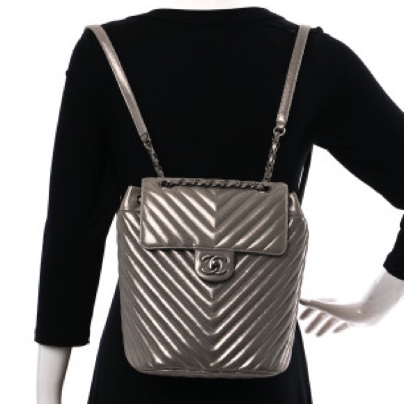 Chanel Chevron Urban Spirit Backpack - Picture 7 of 7